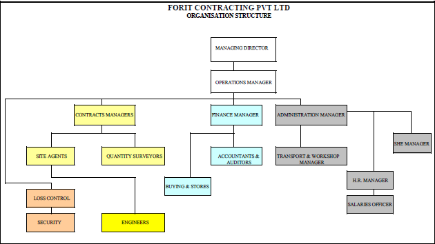 Organization struecture
